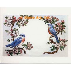 Birds on Branches  - #TOR5128  -  PRINT