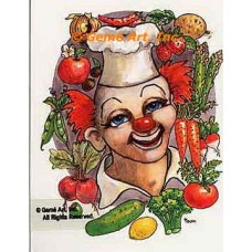 Chef Clown  - #TOR5219  -  PRINT