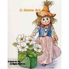 Corn Girl  - #TOR5245  -  PRINT