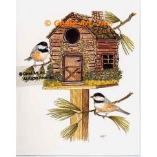 Birdhouse  - TOR5269  -  PRINT