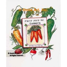 Sue's Seed Co. Carrots  - #TOR5338  -  PRINT