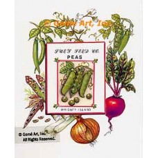 Sue's Seed Co. Peas  - #TOR5340  -  PRINT