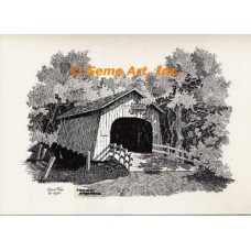 Chitwood Bridge  - #DOR59  -  PRINT