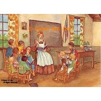 Schoolhouse  - #WOR6  -  PRINT