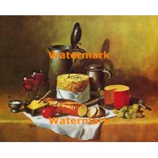 1.  Still Life  - #XK488/4  -  PRINT