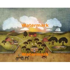 Country Homes  -  #XBAM607  -  PRINT