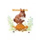 Rabbit & Turtle  - #XBAN953  -  PRINT