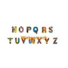 Letters:  N-Z  - #XBDE176  -  PRINT