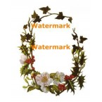 Holly Berry Border  - XBDE198  -  PRINT