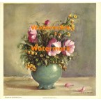 Anemones and Primulas  - XBFL1  -  PRINT