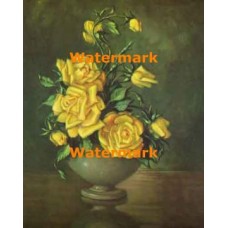 Yellow Roses  - #XBFL39  -  PRINT