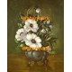 White Anemones  - #XBFL45  -  PRINT