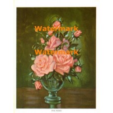Pink Roses  - #XBFL49  -  PRINT