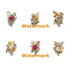 Bouquets 6-Up  - XBFL55  -  PRINT