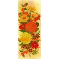 Autumn Flowers  - #XBFL938  -  PRINT