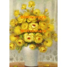 Yellow Bouquet  - #XRA810  -  PRINT