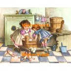 Laundry Time  - XBJ279  -  PRINT