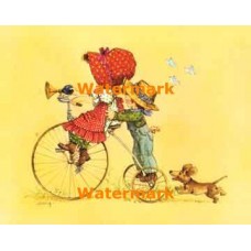 Old Fashion Trike  - #XBJ482  -  PRINT