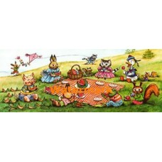 The Picnic  - #XBJ500  -  PRINT