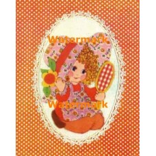 Polka-Dots Orange  - XBJ597  -  PRINT