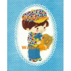 Polka-Dots Blue  - XBJ600  -  PRINT