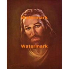Portrait of Jesus  - #XRKB78  -  PRINT
