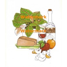 Cheese And Apples  - XBKM723  -  PRINT