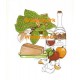 Cheese And Apples  - XBKM723  -  PRINT