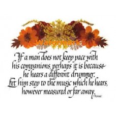 A Different Drummer  - XBKM739  -  PRINT