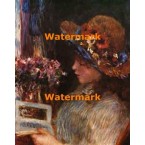 Girl Reading  - XBMC124  -  PRINT
