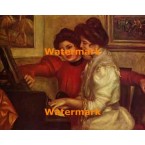 Yvonne and C. Lerolle At The Piano  - XBMC172  -  PRINT