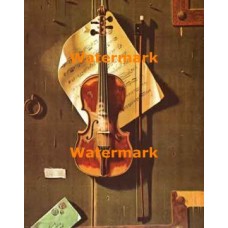 The Old Violin  - #XBMC68  -  PRINT