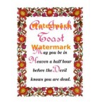 An Irish Toast  - #XBMO-30  -  PRINT