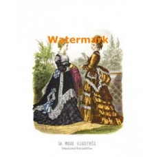 La Mode Illustree  - XBPO-637  -  PRINT