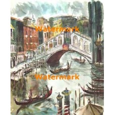 The Canal  - #XBSC343  -  PRINT