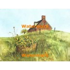 Basket of Black-Eyed Susans  - XBSC901  -  PRINT