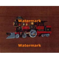 Locomotive  - #XBTR8  -  PRINT