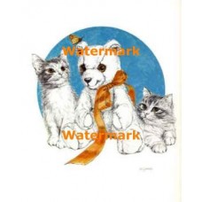 Teddy Bear  - #XRA1427  -  PRINT