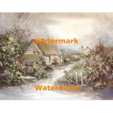 Wildflower Gatehouse  - #XAR1894  -  PRINT