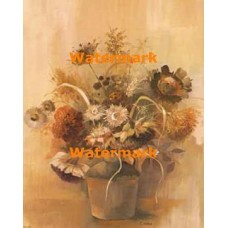 Flowers In Container  - XBFL1334  -  PRINT