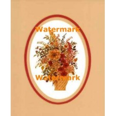 Orange Vase  - #XBFL1404  -  PRINT