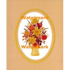 Yellow Vase  - #XBFL1424  -  PRINT