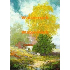 Hillside House  - XRA1064  -  PRINT