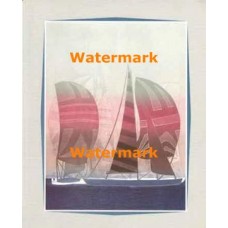 Striped Main Sail  - #XKFL1519  -  PRINT