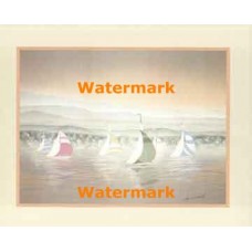 Sailboat Race  - #XBPP1334  -  PRINT