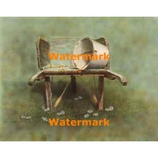 Antique Wheelbarrow  - XBSC1292  -  PRINT