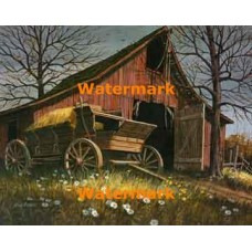 Red Barn  - #XBSC1313  -  PRINT