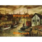 Afternoon Docking  - XBSC1593  -  PRINT