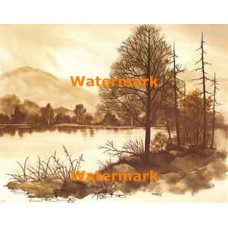 The Riverbank  - XBSC1932  -  PRINT