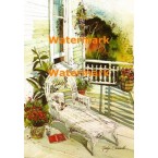 Summer Patios  - #XD10576  -  PRINT